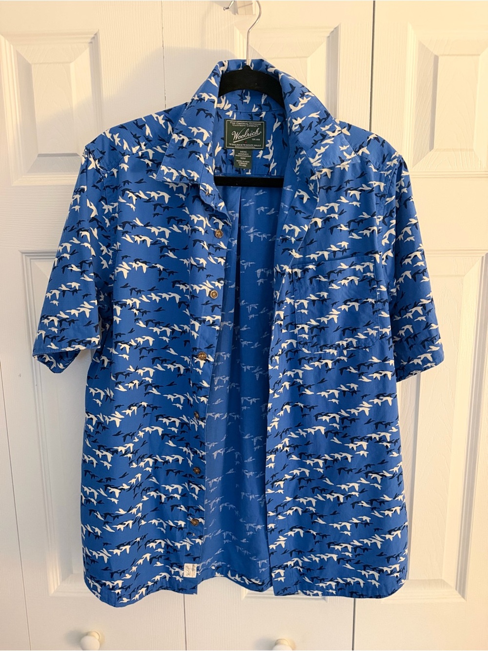 Woolrich Men's Short Sleeve Button Up